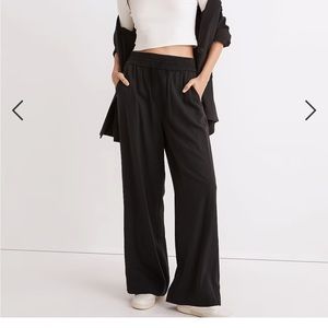 Madewell Drapeweave Carley Wide-Leg Pants